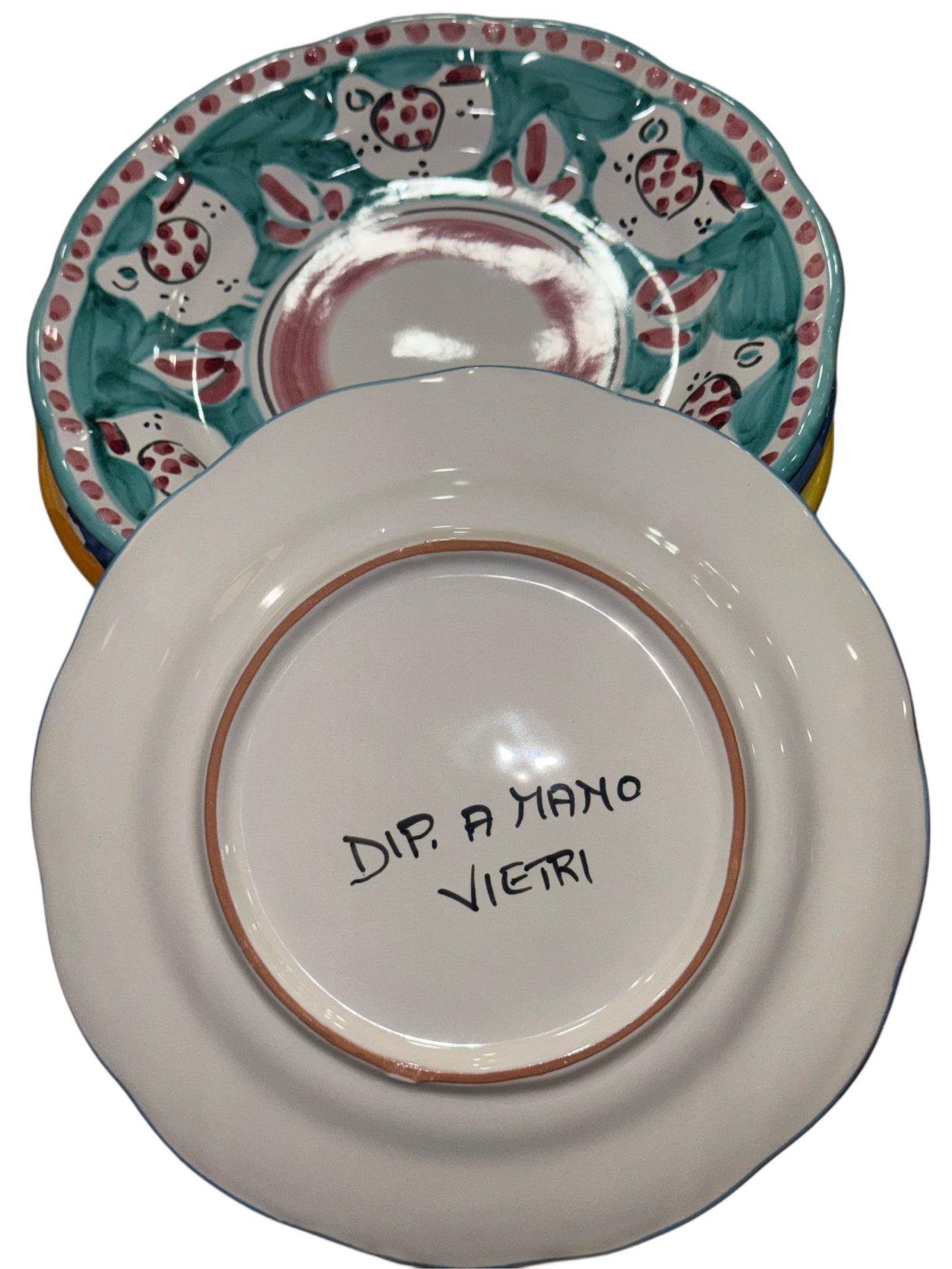 Piatto piano - gallinella vietrese