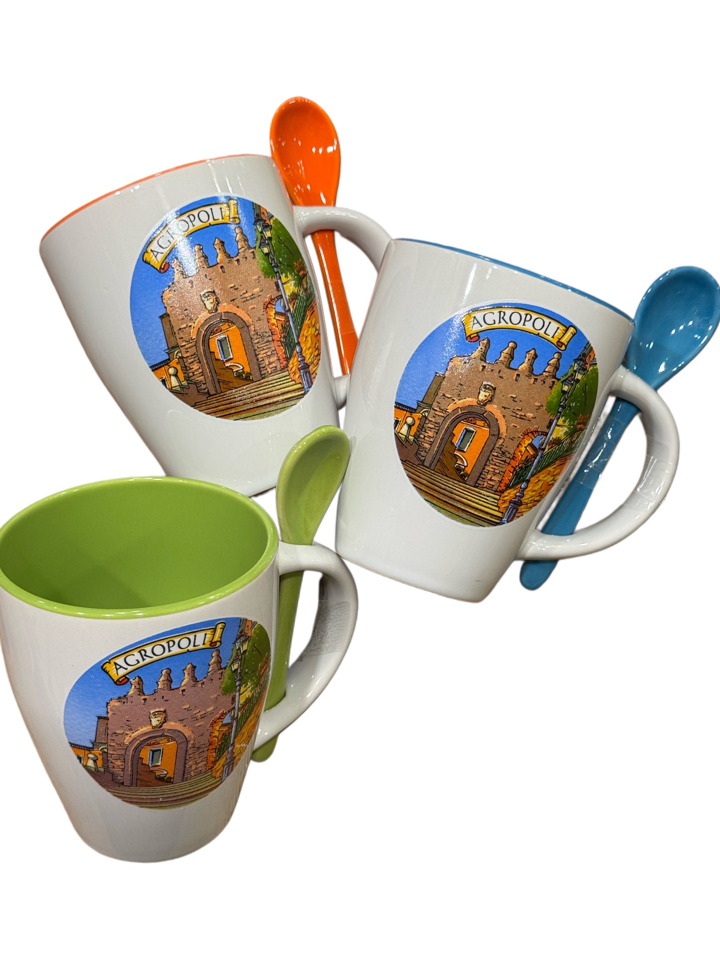 Mug con Cucchiaino Agropoli