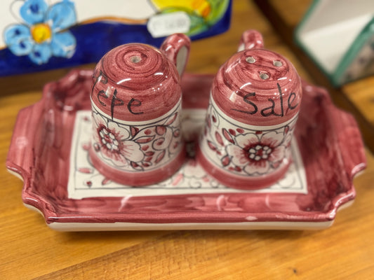 Set Sale e Pepe + Vassoio