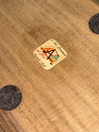 Vassoio Gourmet in Legno e Resina