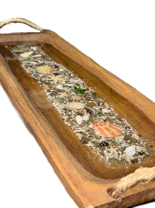 Vassoio Gourmet in Legno e Resina