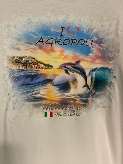 T-Shirt Agropoli Delfini