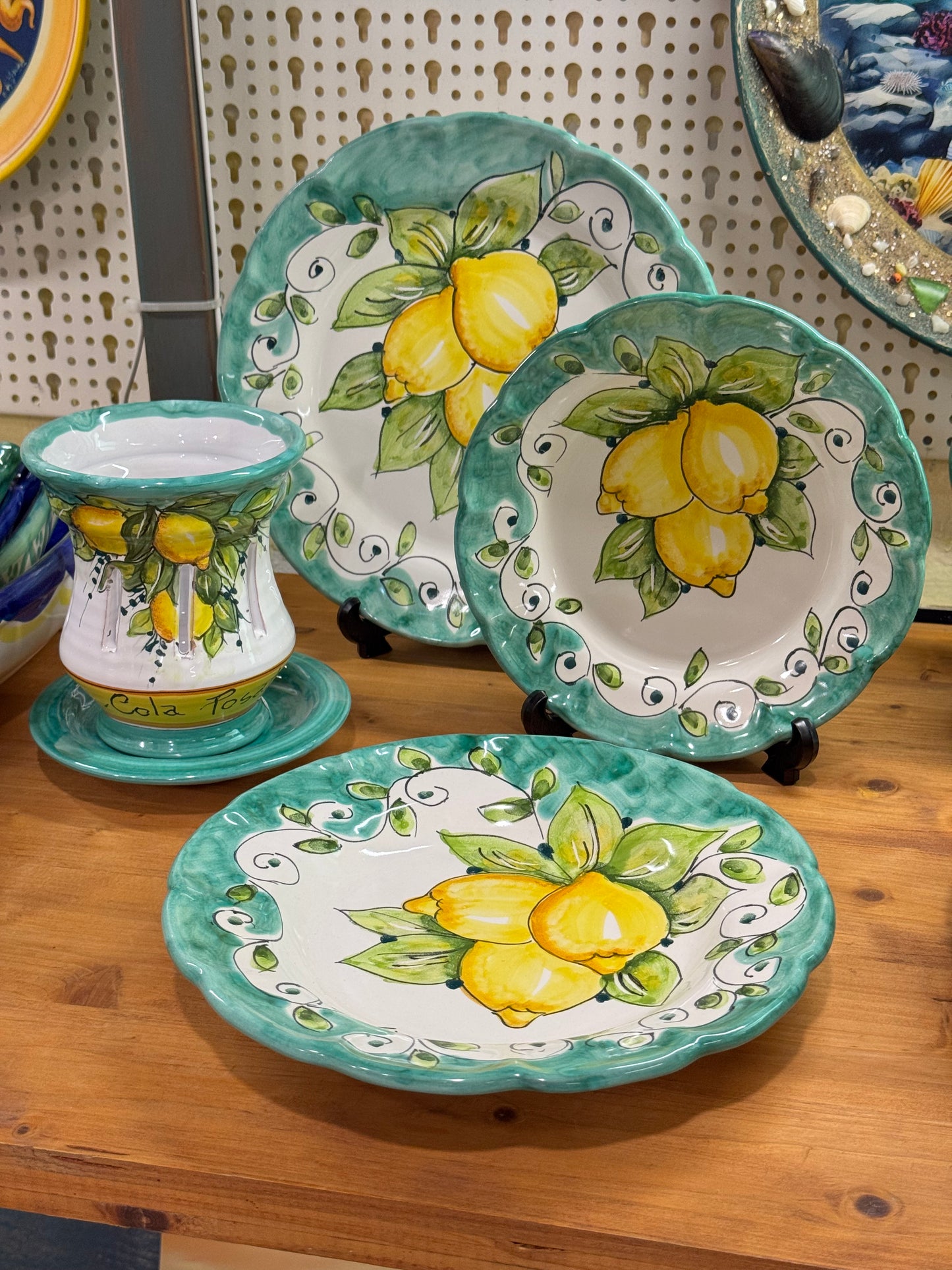 Set 18 Piatti Limone