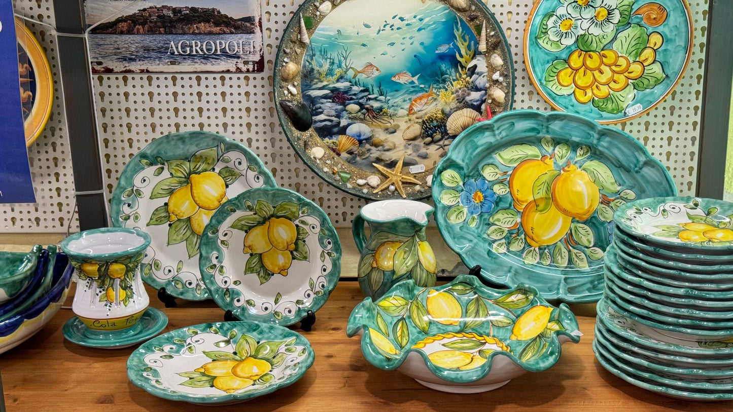 Set 18 Piatti Limone