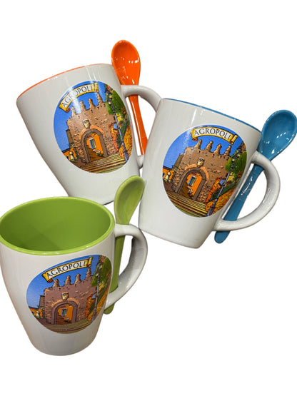 Mug con Cucchiaino Agropoli